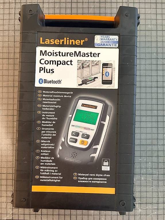 Laserliner Misurare: Humidimètre Laserliner MoistureMaster Compact Plus Bluetooth – Usato da Collombey venduto da malik.bkn