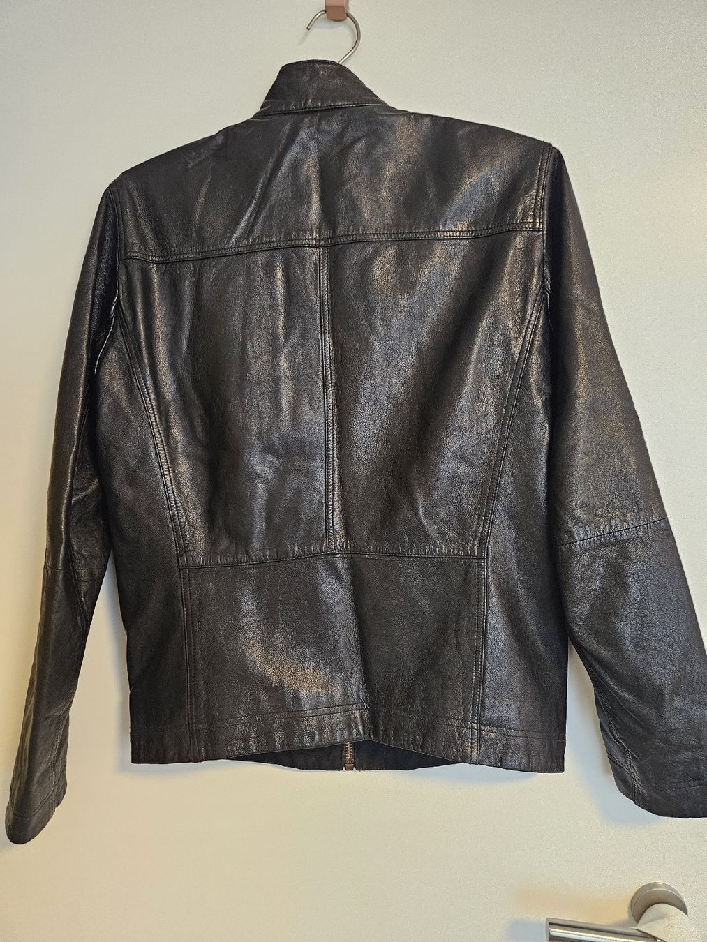 Hugo Boss Giacche: Hugo Boss Herren Lederjacke, Grösse 46/M – Usato da Brugg AG venduto da Kitycity 3