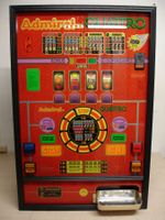 Geldspielautomat Admiral Quattro 20 Rot mit kleinem Defekt