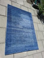 Teppich blau rechteckig, guter Zustand