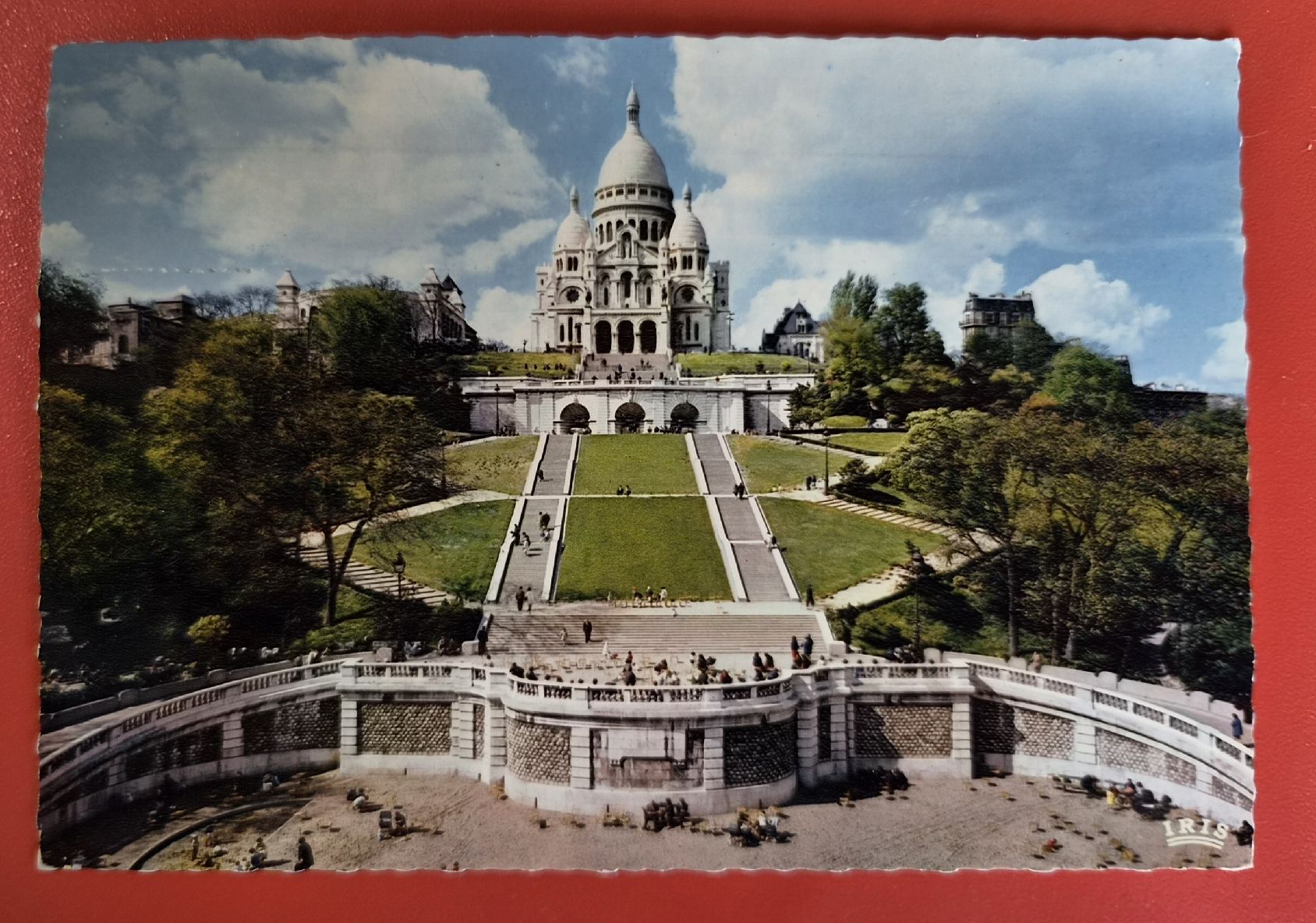 Ansichtskarten: Paris Sacré-Coeur 1963 – Gebraucht aus Melchnau von Arthurius