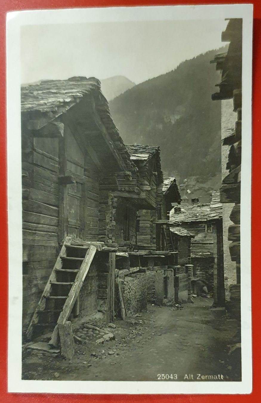 Cartoline postali: Alt-Zermatt 1926 – Usato da Kreuzlingen venduto da Rschweiz1