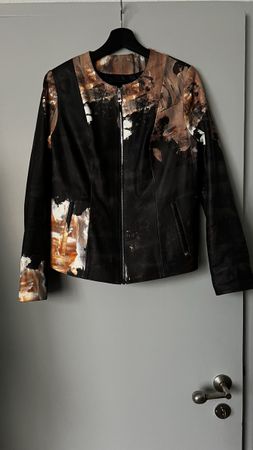 Polar Lederjacke, Herbst Look, Top Zustand!
