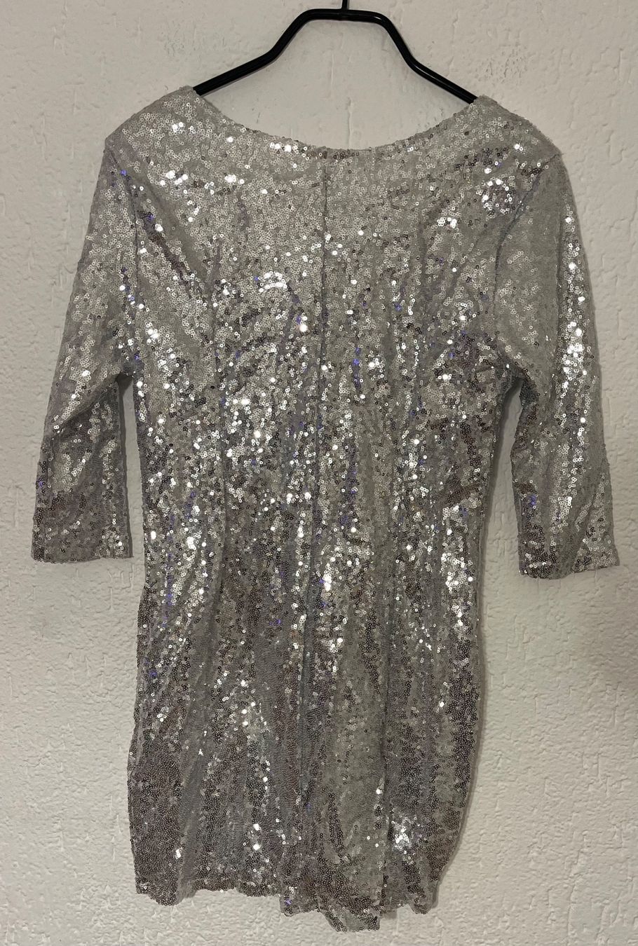 Vestiti: Glitzer Pailletten Kleid Silber, Grösse M – Nuovo e nell'imballaggio originale da Oberegg venduto da MZ_DiesundDas 1