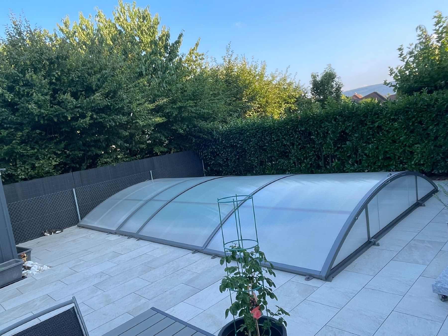 Schwimmbad: Poolabdeckung (Neupreis CHF 15k) – Gebraucht aus Oberwil BL von Mirrucho 9