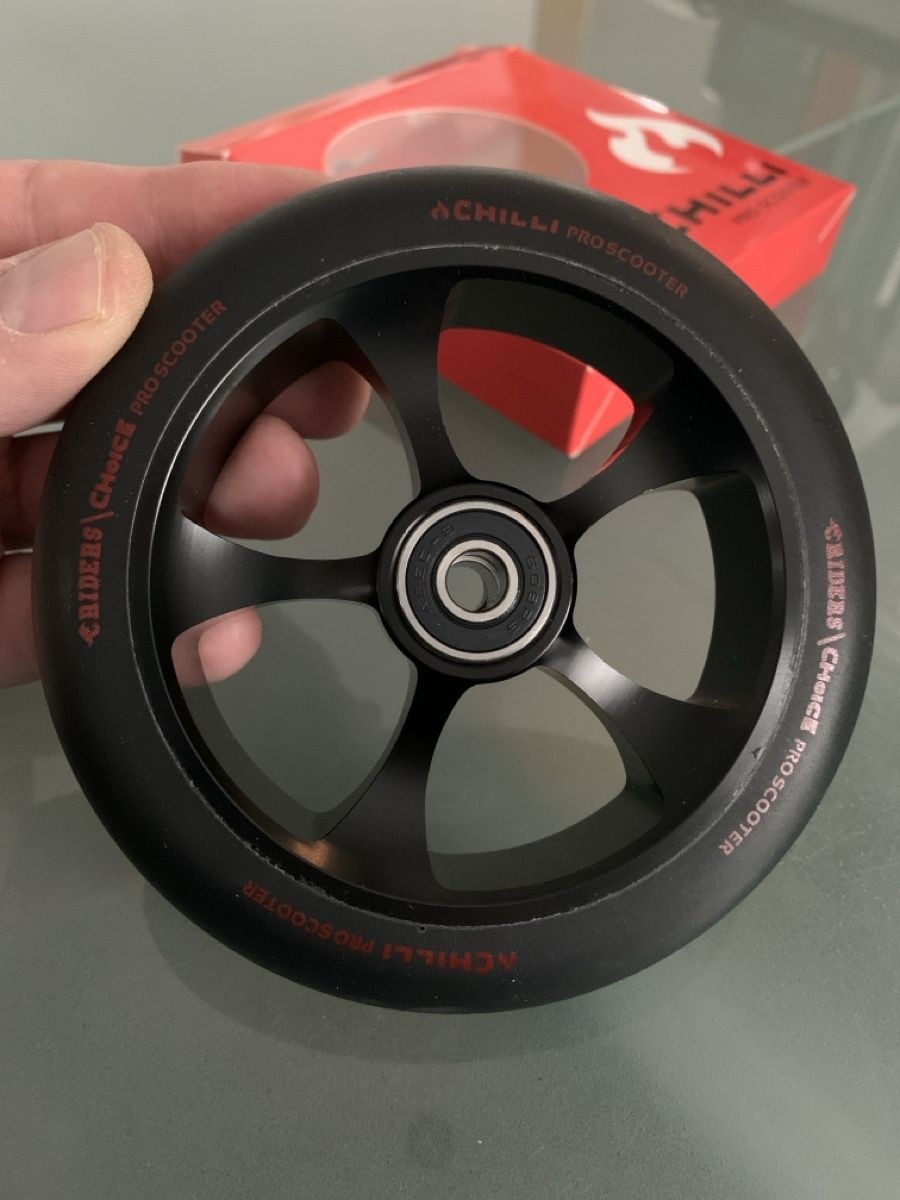 Kickboard: Chilli Kickboard / Scooter Rad 120mm neu – Nuovo e nell'imballaggio originale da Rorschach venduto da lobosch1 2