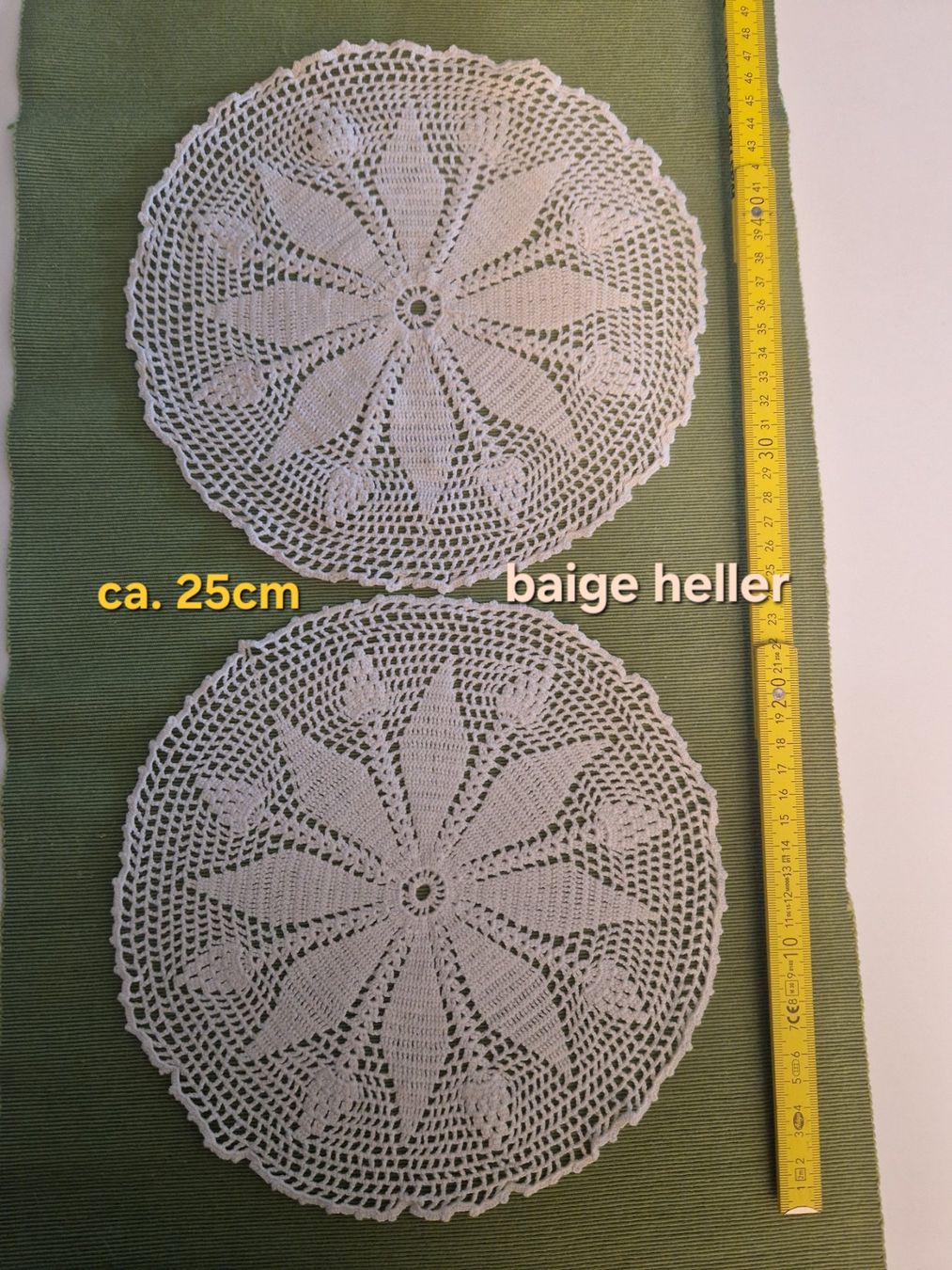 Toutes les décorations: Häkeldeckchen – Neuf (Voir description) à Steinen par Homer00