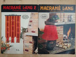 Macramé Lang 1&2 / Anleitungen (Makramee) - ZWEISPRACHIG D/F