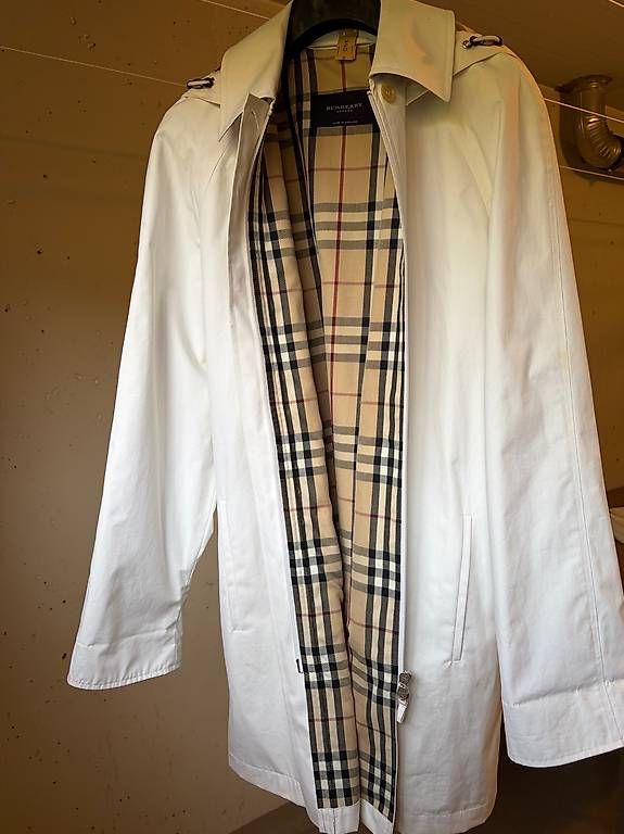 Cappotti: Burberry Parka weiss, Original  – Usato da Horgen venduto da Edeka50 4
