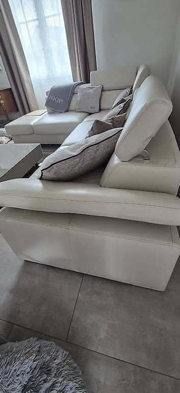 Sofas: Eckpolstergruppe Echtleder Beige – Gebraucht aus Nottwil von pgiani 1