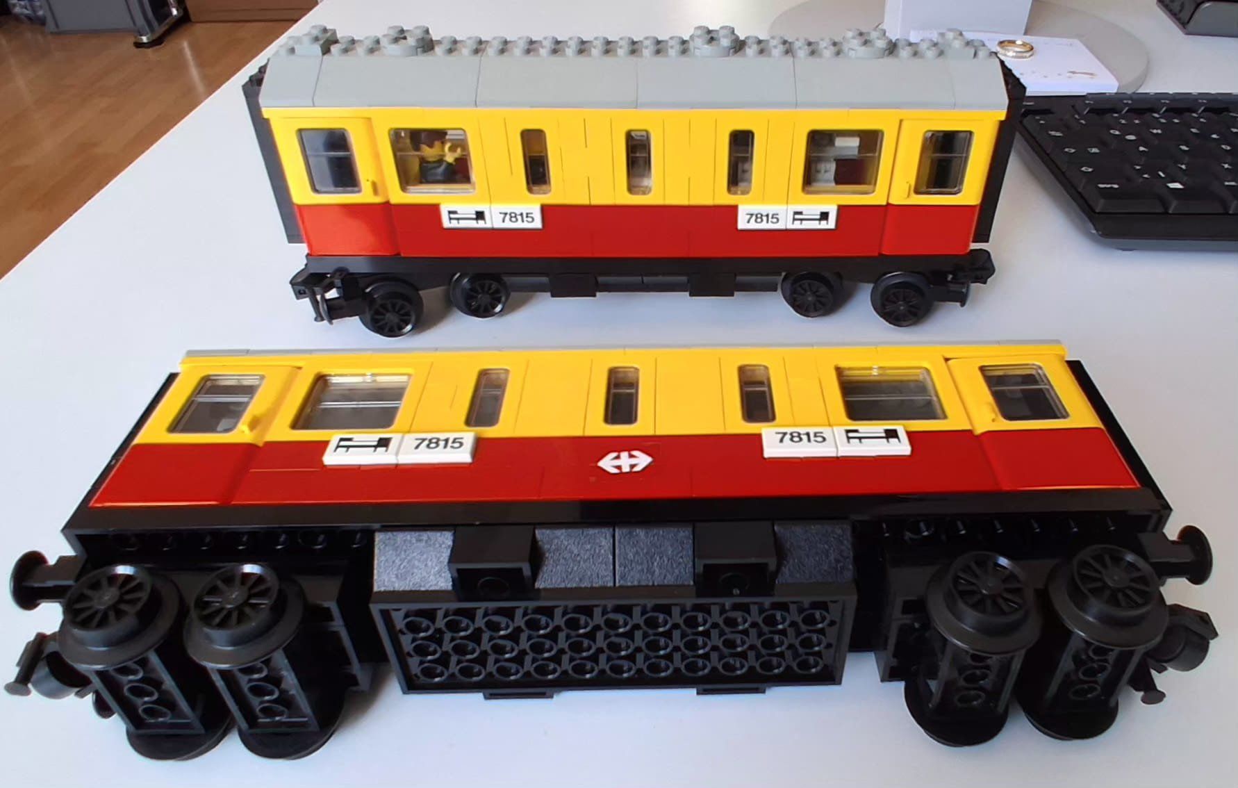 Lego Kit di costruzioni: 2x LEGO 7815 SCHLAF - WAGEN 1983 – Usato da Sonceboz-Sombeval venduto da ant_cd5j 3