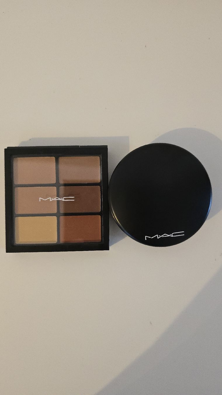 Mac Cosmetics Make-up: MAC Puder & Concealer Palette - Top Zustand! – Nuovo (secondo la descrizione) da Aristau venduto da rap_6nvq