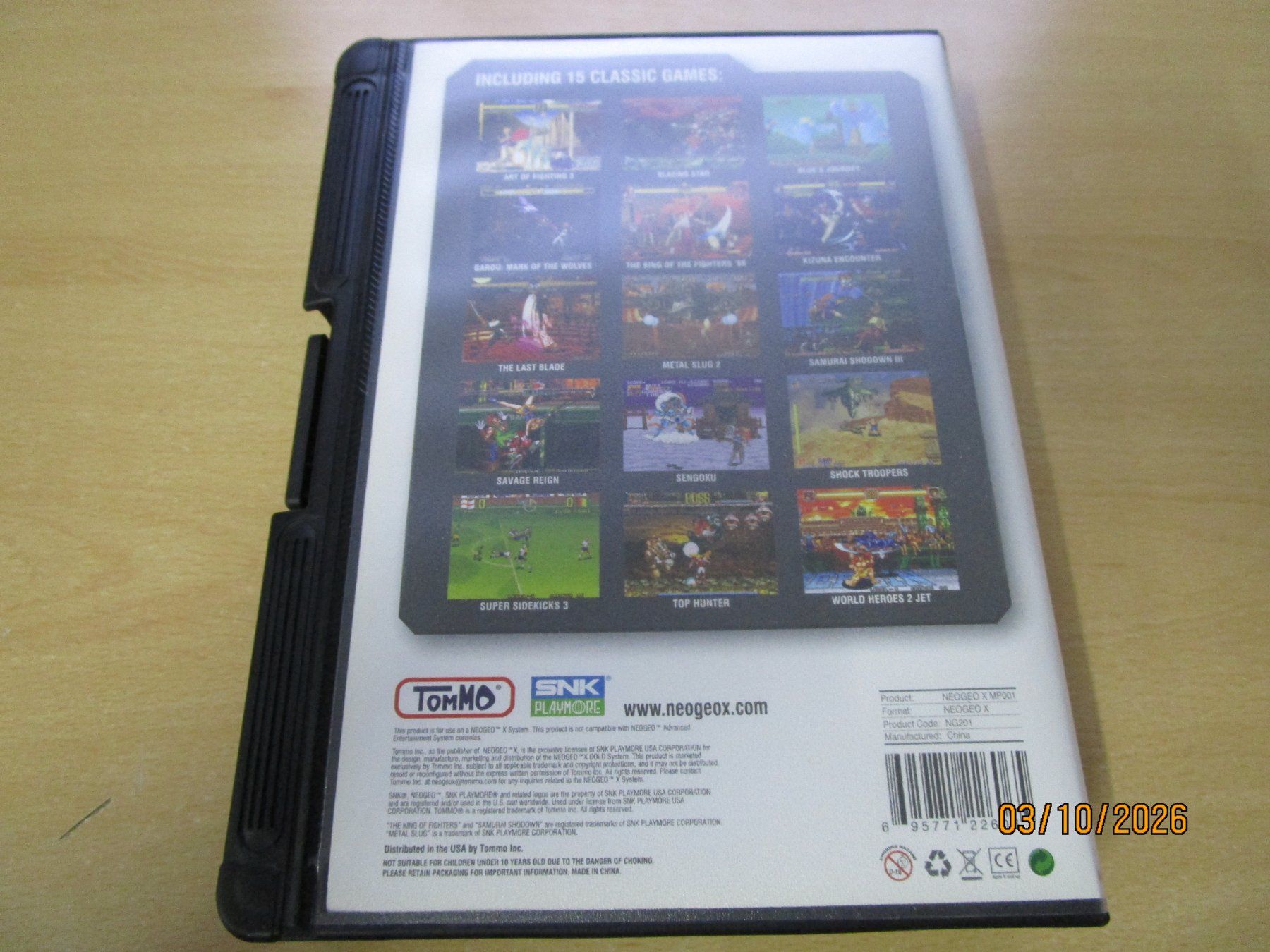 Snk Giochi: NEO GEO X Mega Pack Volume 1 – Nuovo e nell'imballaggio originale da Goldau venduto da agestuffer 1
