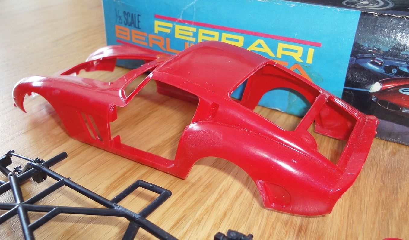 Kit di modellismo & Modellini statici: Aurora Ferrari Berlinetta 1/25 – Usato da Frümsen venduto da Malibu69 4