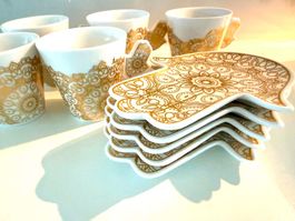 5er Set Kaffeeservice