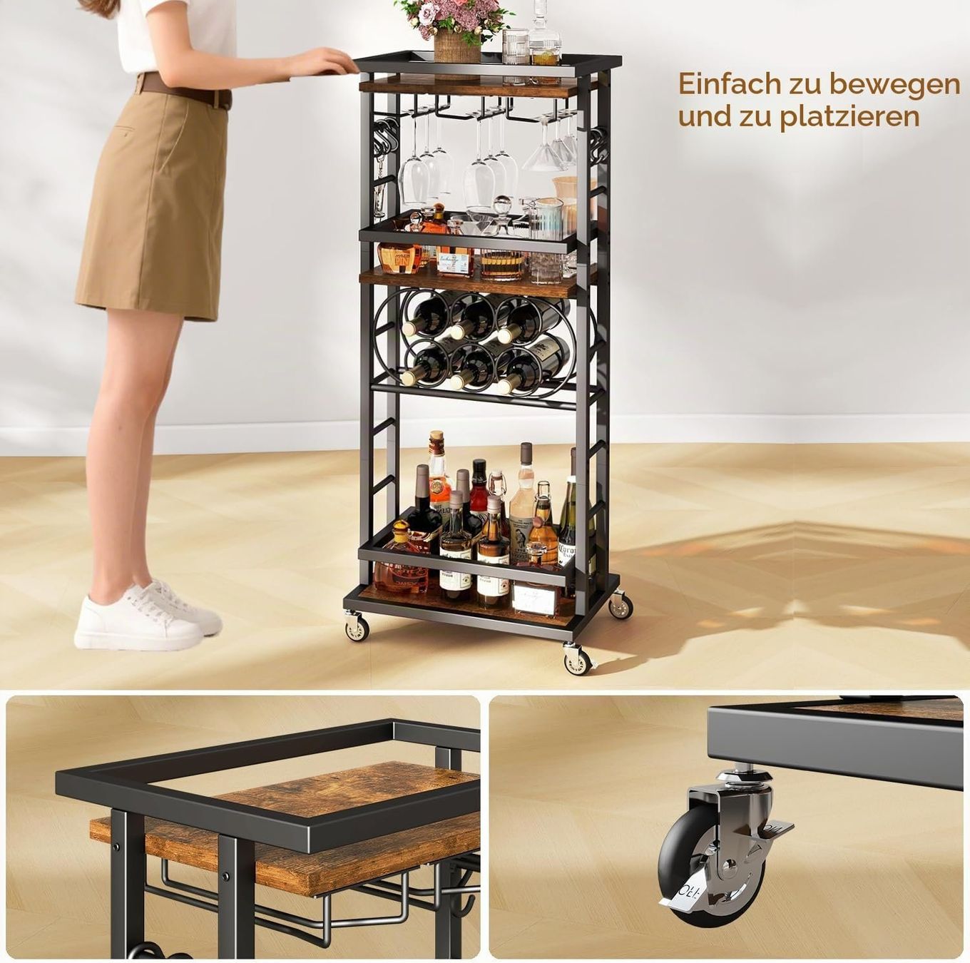 Scaffali: Weinregal, Barwagen – Nuovo (secondo la descrizione) da Sins venduto da tas_2m97 4