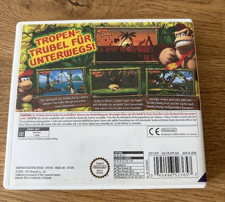Nintendo Giochi: 3DS Donkey Kong Country Returns – Usato da Glattpark(Opfikon) venduto da Beubeu44 2