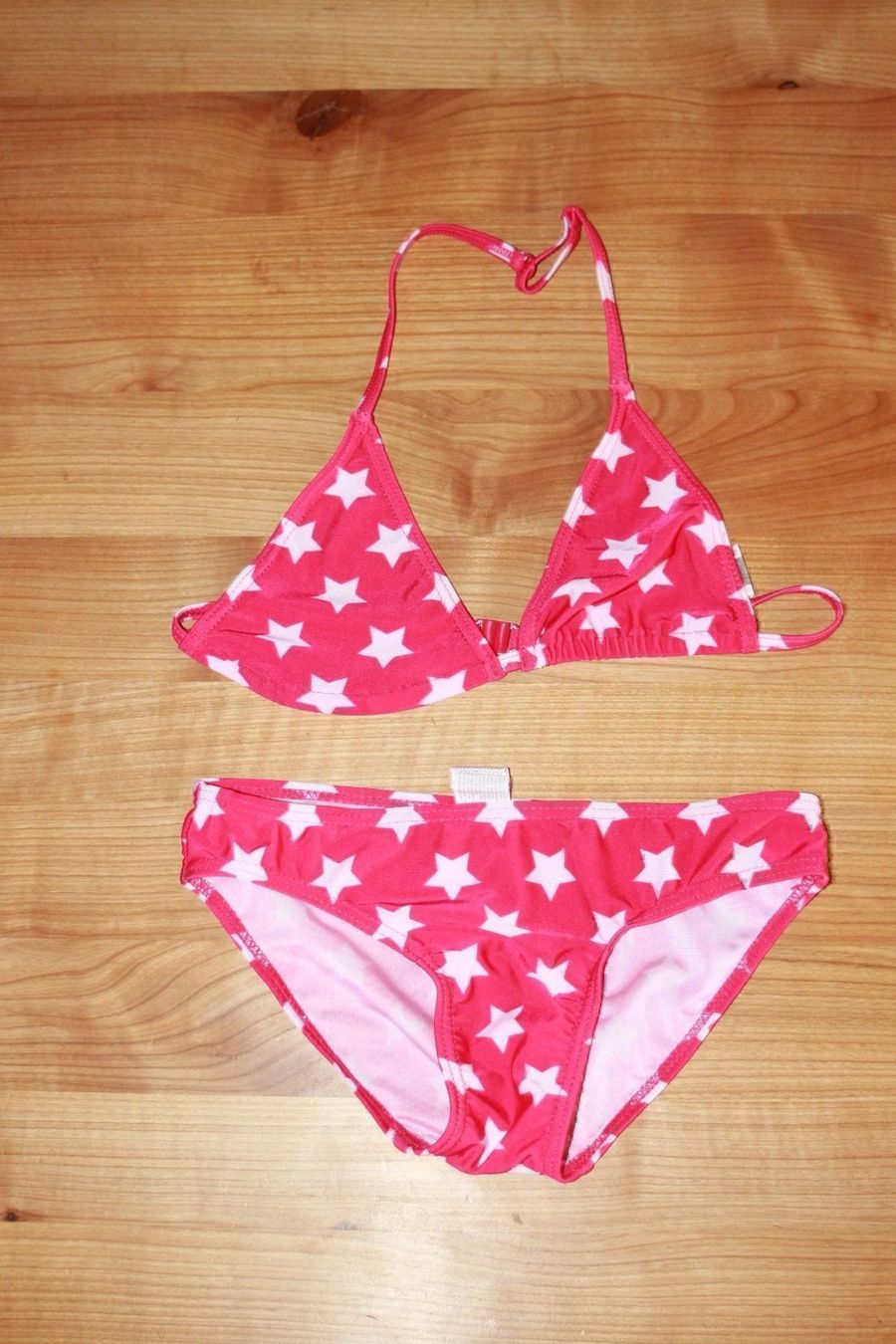Costumi da bagno & Bikini: pinkes Bikini 152 mit Sterne – Usato da Wenslingen venduto da Strick4Alpaca