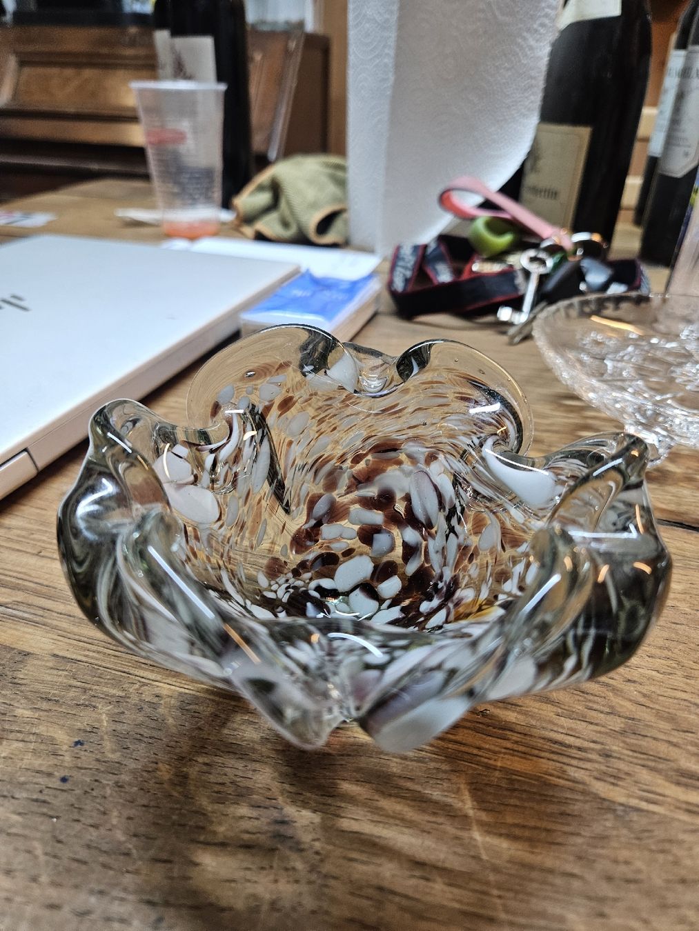 Murano Portacenere: Murano Glas Aschenbecher Schale (T2) – Usato da Rorschach venduto da TimelessTrading 1