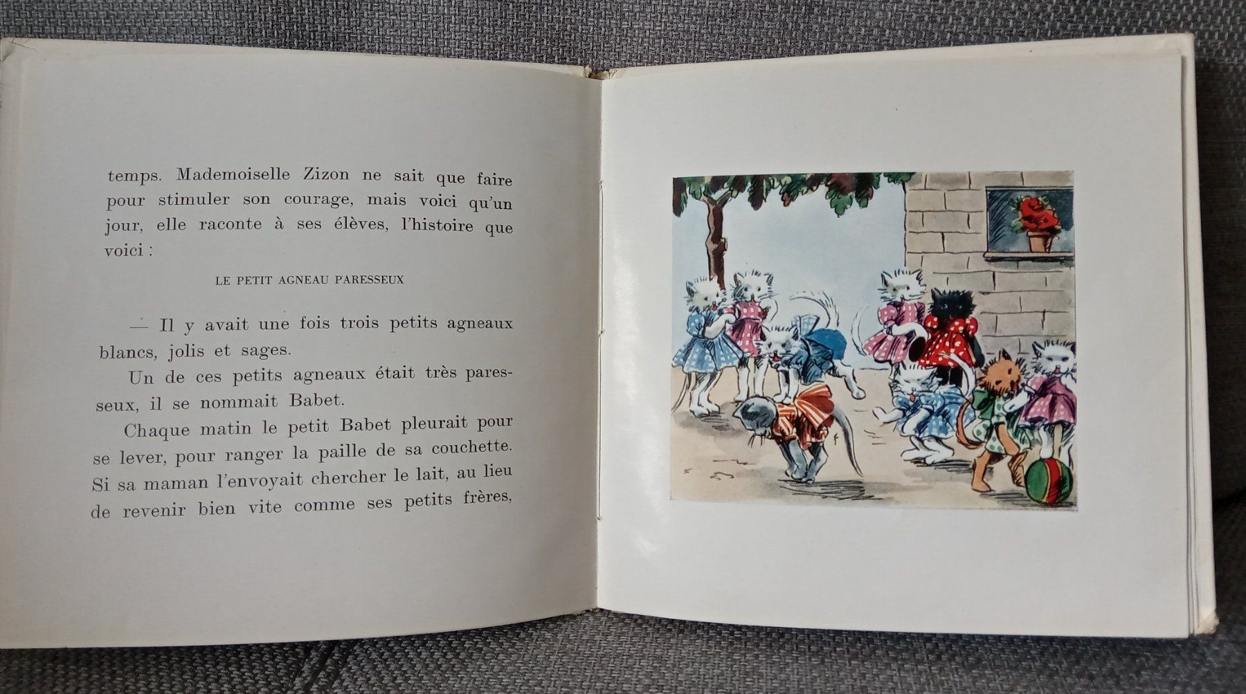 Bücher: Marcelle Boué, LES MINETJOLIS À L'ÉCOLE . 1952 – Gebraucht aus Le Locle von borgespatricia 9