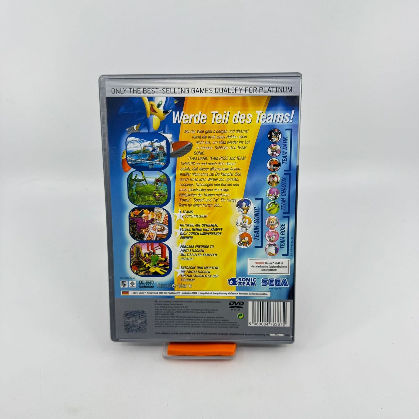 Giochi: Sonic Heroes (Platinum) (PS2) – Usato da Herisau venduto da Seyashop1 2