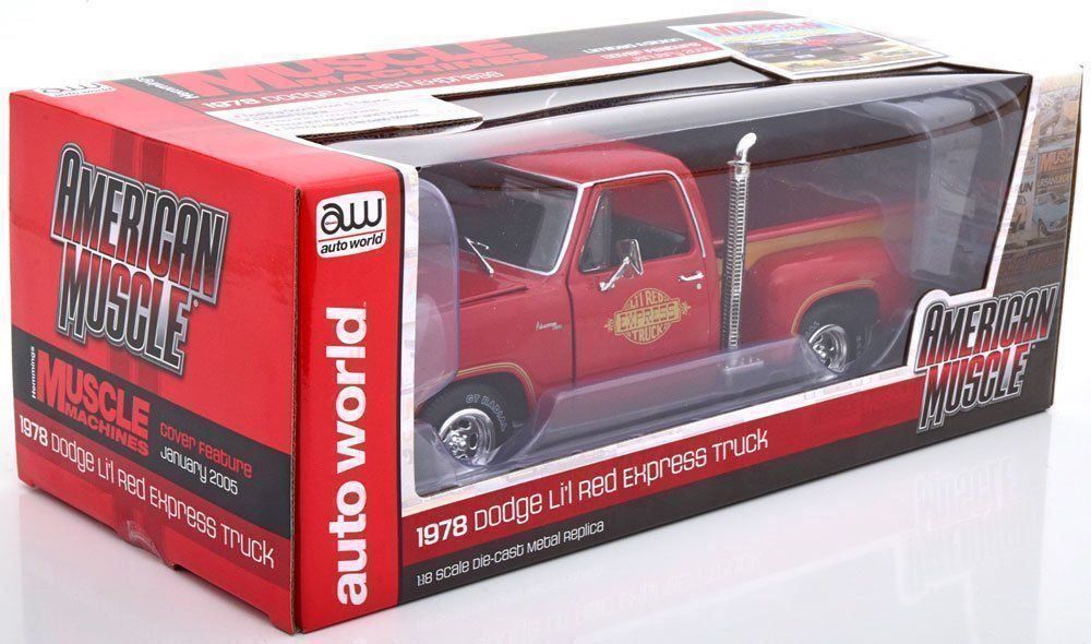 Dodge Modellini d'auto: Dodge Aventurer Pick Up 1978 rot / Decor "Li Red Express – Nuovo e nell'imballaggio originale da Gerlafingen venduto da espero88 3