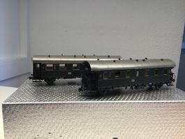 2 Stk. ROCOH0 DB Reisezugwagen,Top Zustand!
