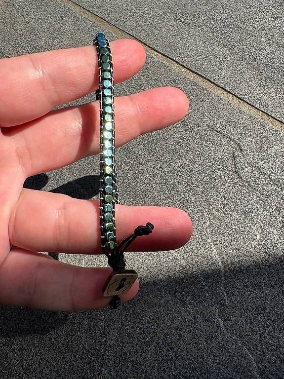 Bracciali & Braccialetti: Bracciale macrame con ematite  – Usato da Salorino venduto da Ann_db 1