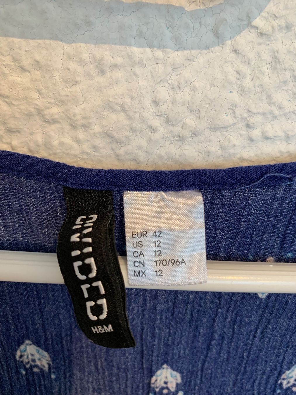 H&M Tute: H&M kurzer Jumpsuit blau Gr. M – Usato da Fislisbach venduto da KolibriSecondhand 2