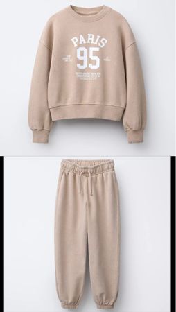 ZARA kids sweatshirt + trousers set Gr.13/14Y
