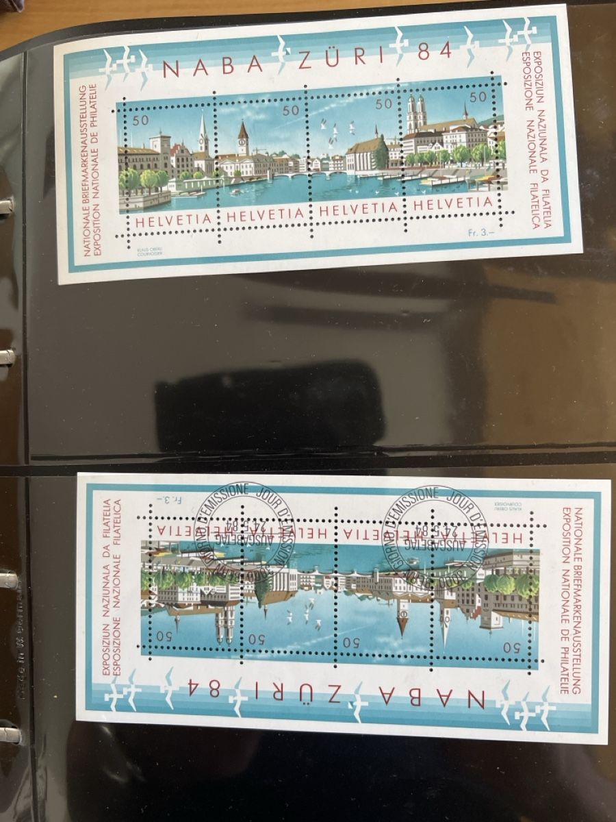 Alle Briefmarken: Briefmarkensammlung – Gebraucht aus Igis von Haupt48 6