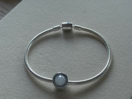 Luxus Elegante 20 cm Armband/Charm Farbe :Silber/Weiss