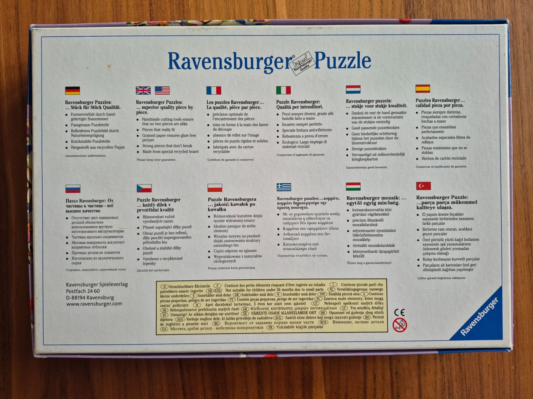 Ravensburger Puzzles: Puzzle Ravensburger 84 Teile – Gebraucht aus Lengnau AG von Mefari 1