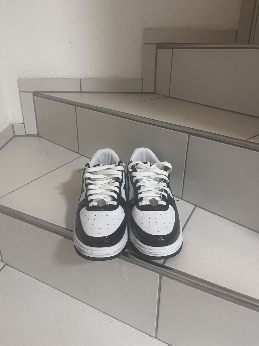 Scarpe da uomo: Bape STA Sneakers aus Lackleder – Usato da Lufingen venduto da man_95hm