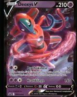 Deoxys V #266 Pokemon SWSH Black Star Promos