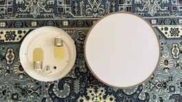 Deckenlampe ø38 cm taupe