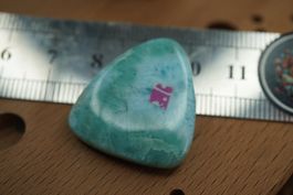 Top Larimar  27mm x 24mm    (Räumung!)  (1)