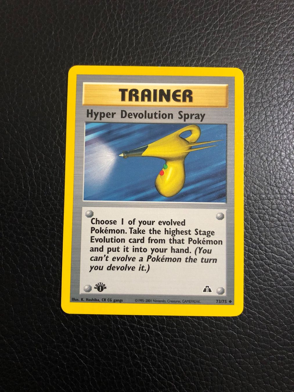Pokémon Sammelbilder & Trading cards: Neo Discovery Hyper Devolution Spray 73/75 1st edition NM – Gebraucht aus Paradiso von