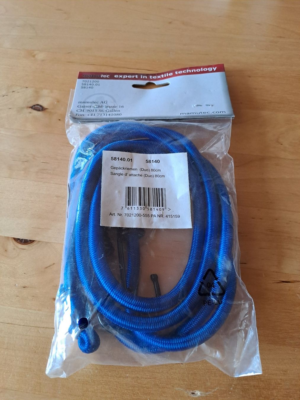 Supporti a parete: Gepäckriemen Duo 80 cm – Nuovo e nell'imballaggio originale da Hombrechtikon venduto da Rada039 1