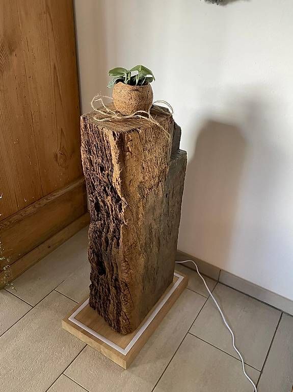 Lampade: Exklusive Altholz-Designlampe – Usato da Rosshäusern venduto da andreas898 3