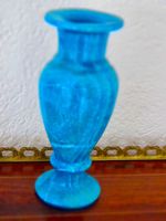 VASE ANCIEN EN MARBRE BLEU