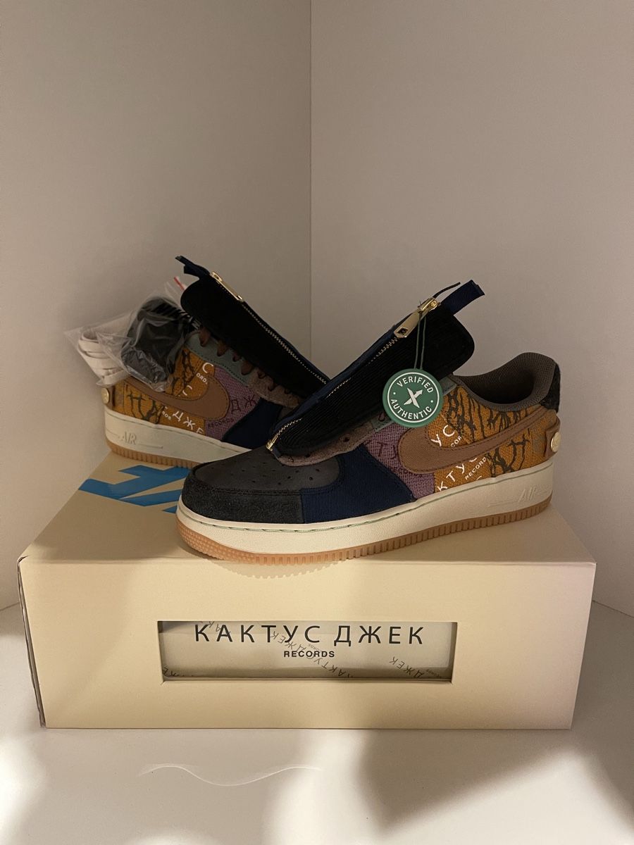 Scarpe da uomo: travis scott air force 1 cactus jack – Nuovo e nell'imballaggio originale da Bolligen venduto da lee_orange