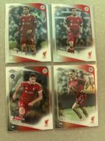 Set 4 carte Topps Chrome UEFA Champions League calcio