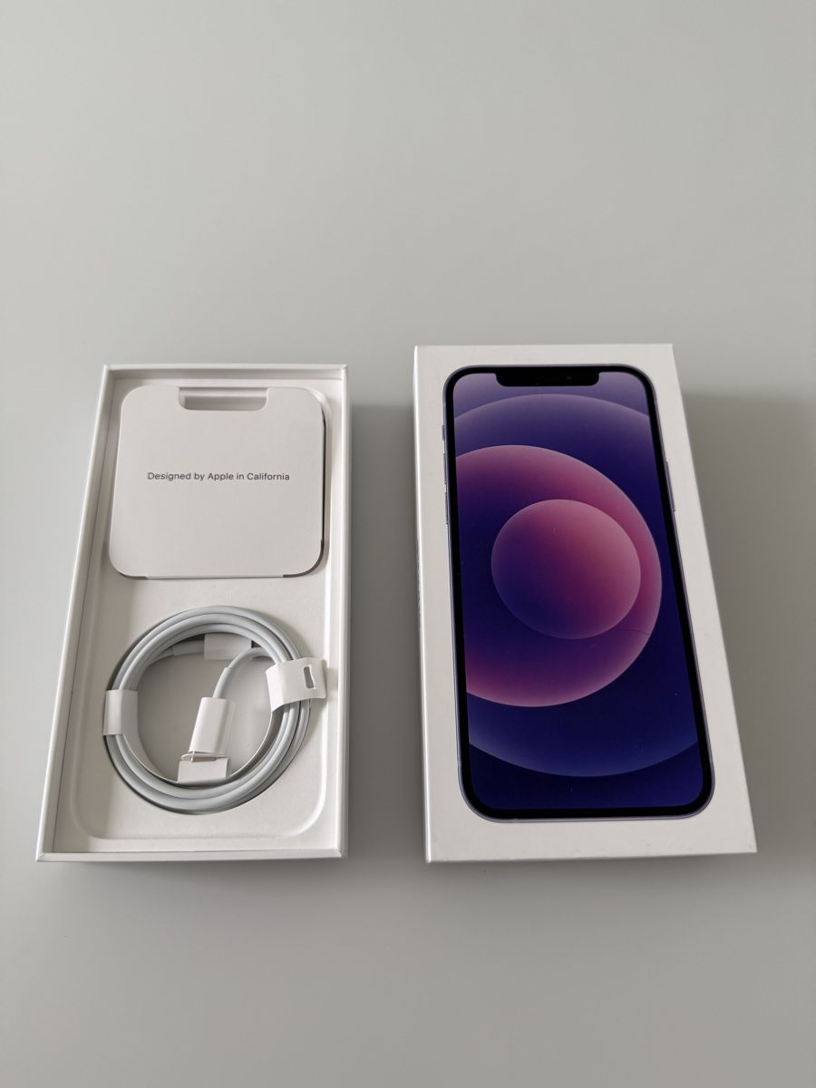 Apple Telefoni cellulari / Smartphones: iPhone 12, purple, 128GB, incl. case – Usato da Strengelbach venduto da Taske2 5