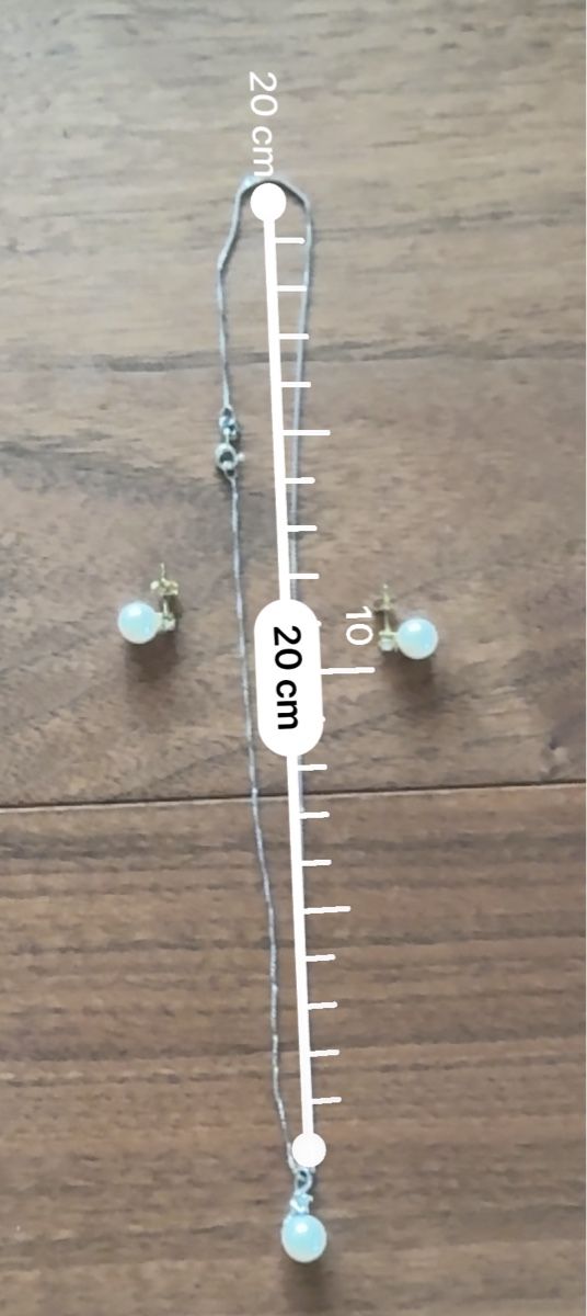 Perle (finte): Schönes Perlen Schmuckset aus 925 Silber – Nuovo e nell'imballaggio originale da Bellikon venduto da tomsawyer_75 1
