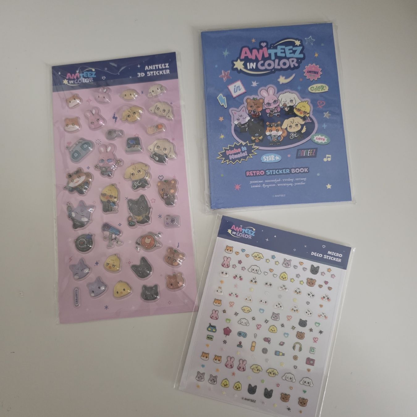 Sticker: ateez aniteez stickers set – Nuovo (secondo la descrizione) da Vevey venduto da Shelovesyu._.u