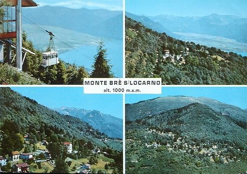 Cartoline postali: LOCARNO Albergo Monte Brè - Luftseilbahn – Usato da Jona venduto da philajona