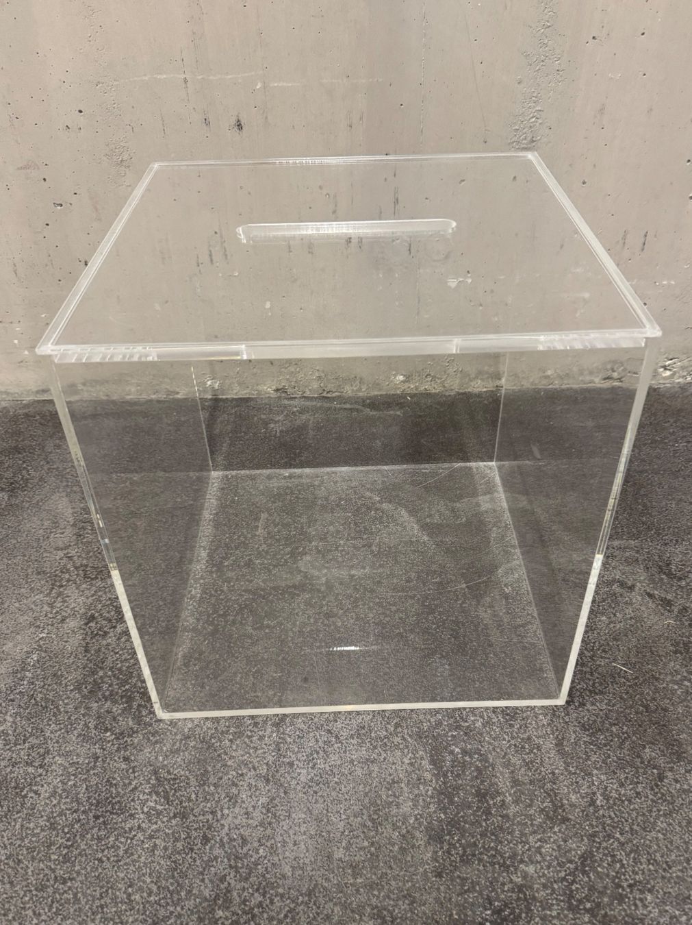 Bicchieri: Wettbewerbbox Losbox Spendebox Plexiglas – Usato da Steffisburg venduto da smocky17 4