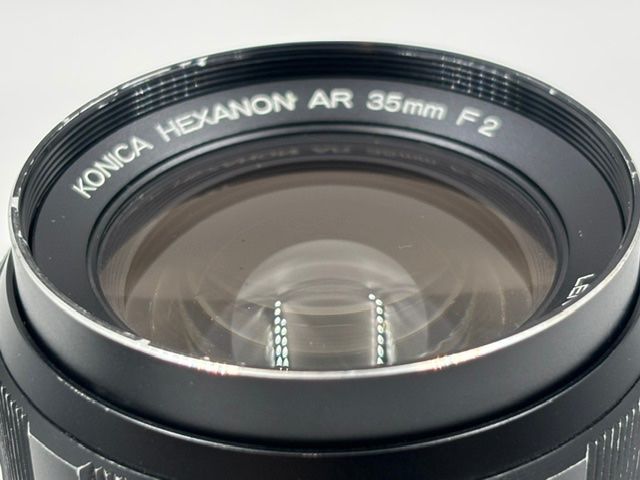Konica Obiettivi: Konica Hexanon AR 35mm F2 / 2.0 EE-Version + Blende! – Usato da Seewis Dorf venduto da Plebejus 3