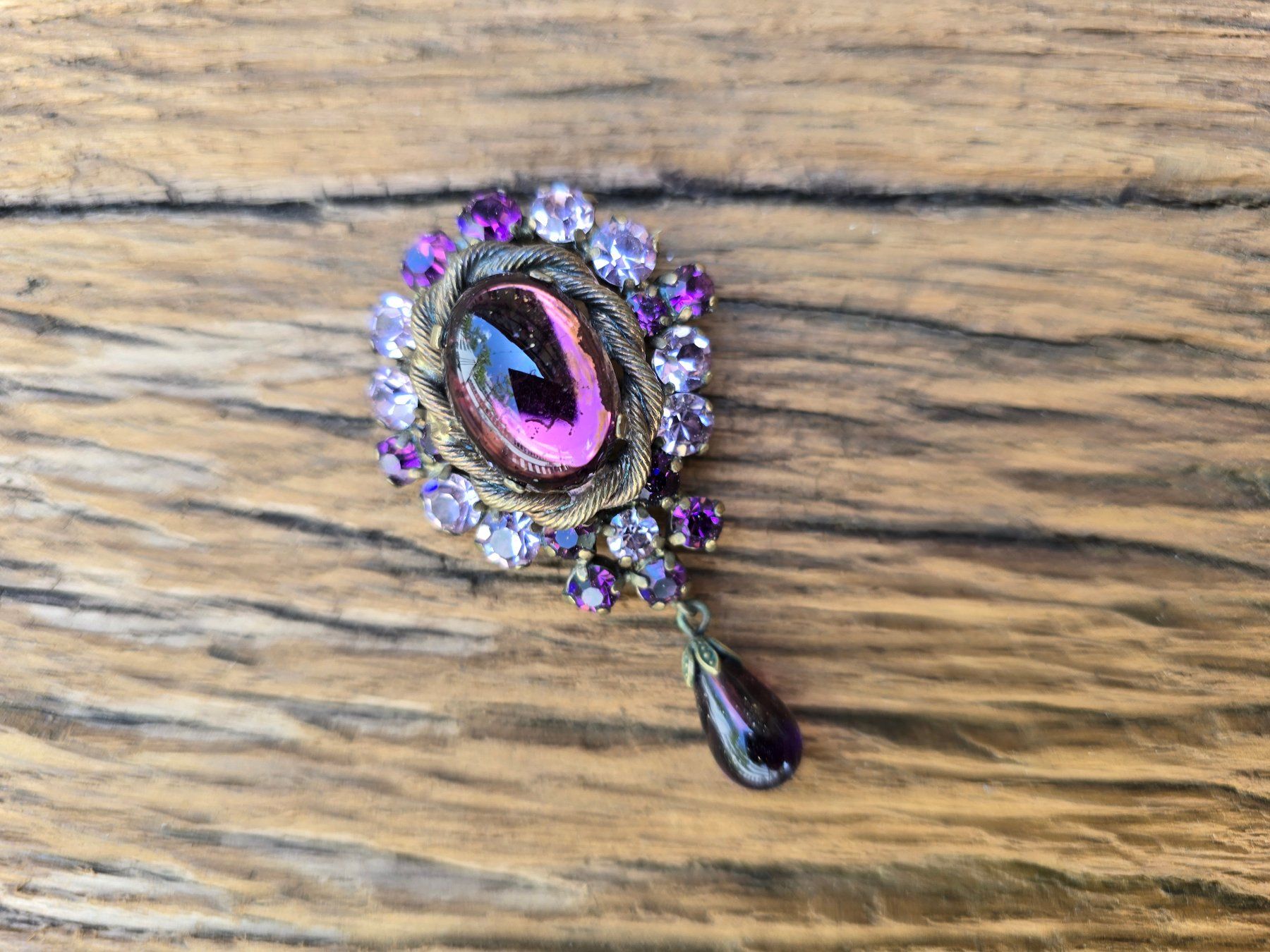 Spille & Fermagli: Schmuck: Modeschmuck vintage-Brosche-Nr. 14 – Usato da Romanshorn venduto da Rachacha 1